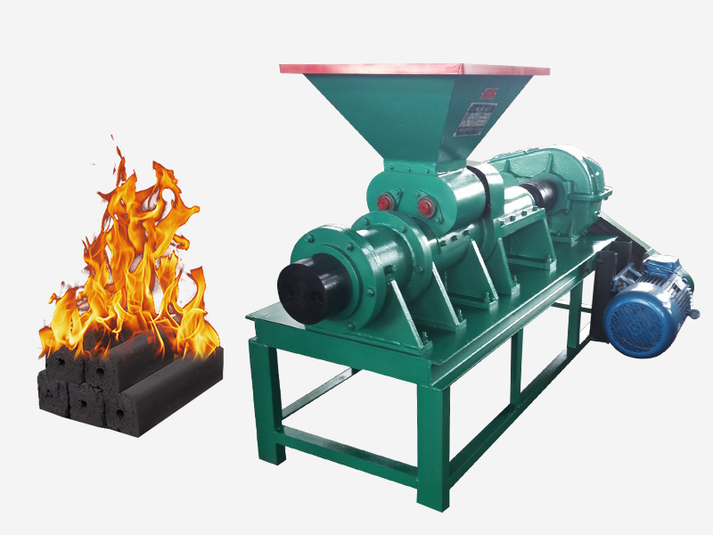 Coal bar briquetting machine