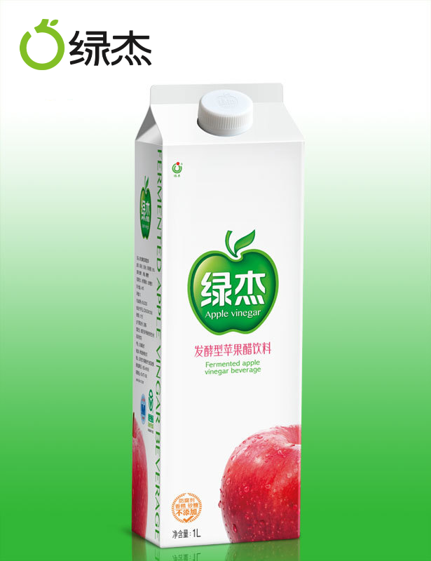 Apple vinegar drink preservative-free Fresh fruit fermented healthy fruity drink Family Pack 1L