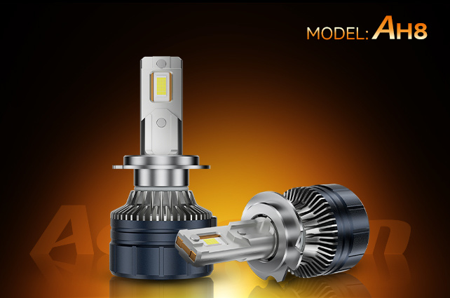 "AH8" LIGHTING UPGRADE DECODING HIGH LIGHT EFFICIENCY LED CAR HEADLIGHTS