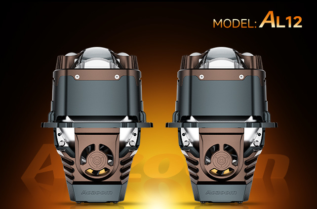 "AL12" AOZOOM HIGH-END DUAL LAMP CUP DUAL DIRECT LED & LASER LENS MODULE