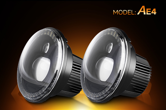 "AE4" AOZO0M 7-INCH LED DUAL-BEAM PROUECTOR HEADUGHT