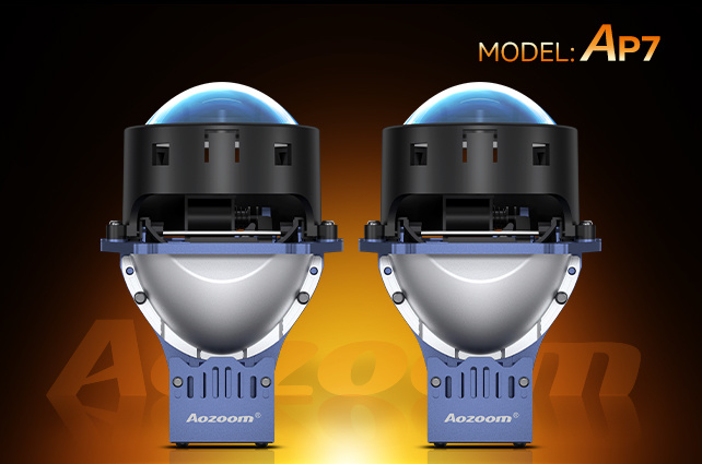 "AP7" INTELLIGENT HIGH LUMINOUS EFFICIENCY LED DUAL LIGHT LENS MODULE