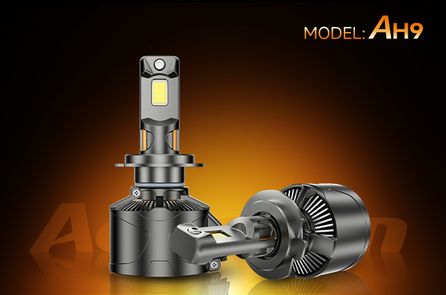 "AH9" LIGHTING UPGRADE DECODING HIGH LIGHT EFFICIENCY LED CAR HEADLIGHTS
