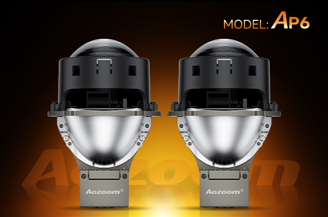 "AP6" INTELLGENTE HIGH LUMINOUS EFFICIENCY LED DUAL LIGHT LENS MODULE