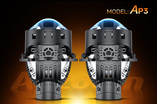 "AP3" HIGH-EFFICIENCY HIGH BEAM FILL-IN DUAL DIRECT LIGHT LED LENS MODULE