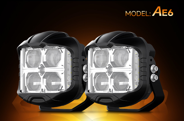 “AE6” AOZOOM 5-INCH LED DUAL-BEAM EXTERNAL MODULE