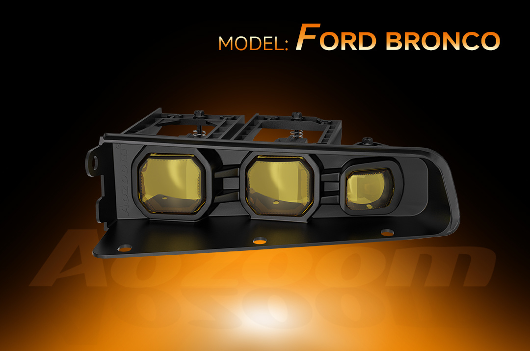 “ALPA-02” SPECIAL FOR FORD BRONCO FOG LIGHT KIT