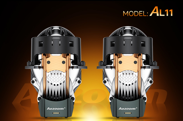 "AL11" HIGH POWER TRIPLE LAMP CUP SINGLE DIRECT LASER LENS MODULE