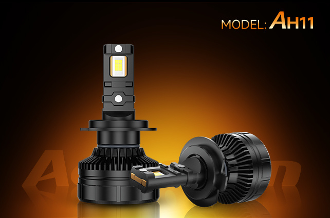 "AH11" LIGHTING UPGRADE DECODING HIGH LIGHT EFFICIENCY LED CAR HEADLIGHTS