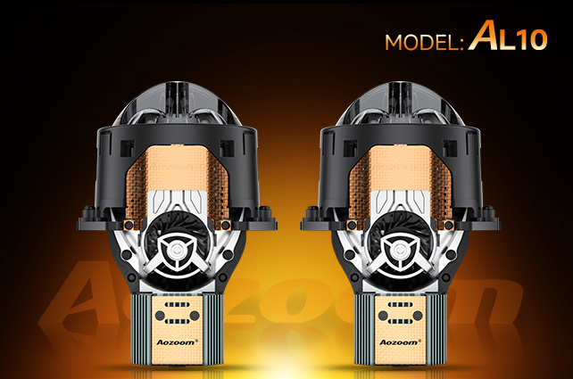 "AL10" AOZOOM HIGH-END DUAL DIRECT LED & LASER LENS MODULE