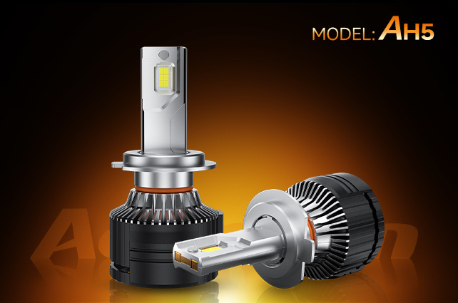 "AH5" LIGHTING UPGRADE DECODING HIGH LIGHT EFFICIENCY LED CAR HEADLIGHTS