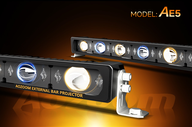 “AE5” AOZOOM LED PRO JECTOR LIGATING BAR
