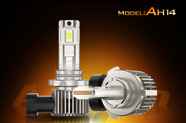 "AH14" LIGHTING UPGRADE DECODING HIGH LIGHT EFFICIENCY LED CAR HEADLIGHTS