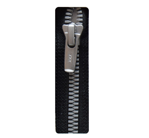 Metaluxe Metal-like Metal Zipper, Silver-like