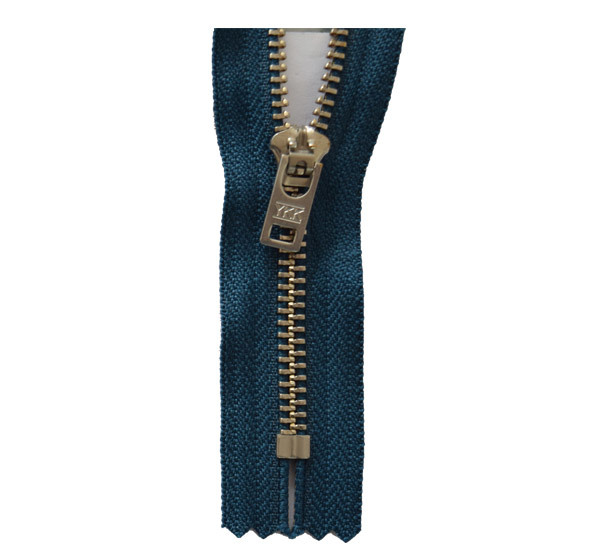 No. 5 Y white copper teeth with closed tail and no nickel zipper, GS6 semi-automatic head
