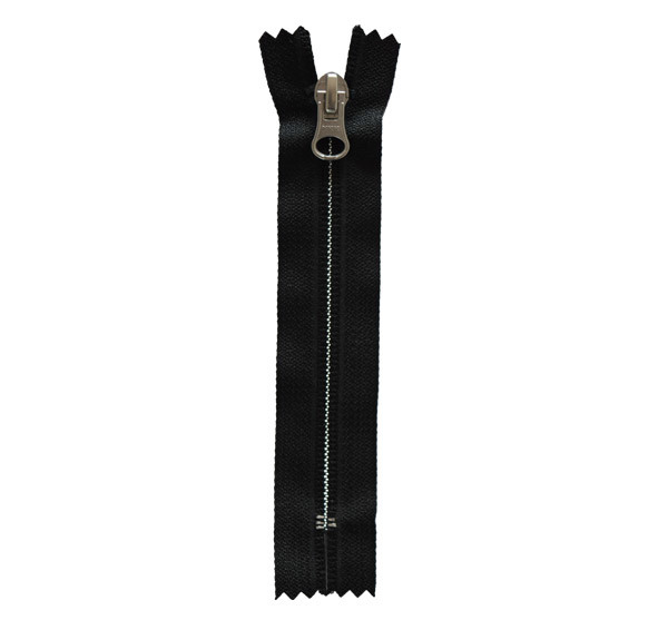 No. 5 Metalion Metallic Teeth Reverse-mounted Dentated Nylon Zipper