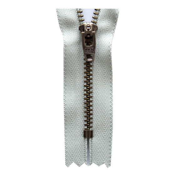 Type 3 Y Ancient Silver Closed-tail Zipper