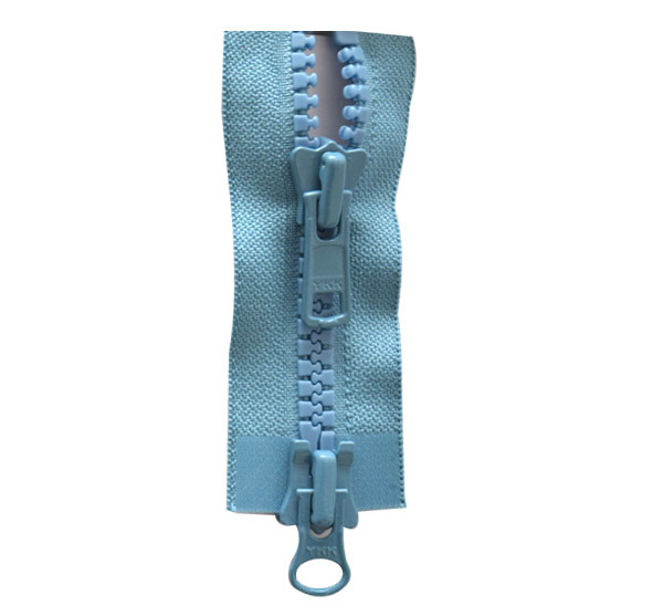 Resin No.8 Double Open Tail Zipper