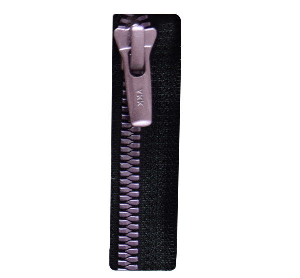 Metaluxe Metal-like Metal Zipper, High Gray Purple
