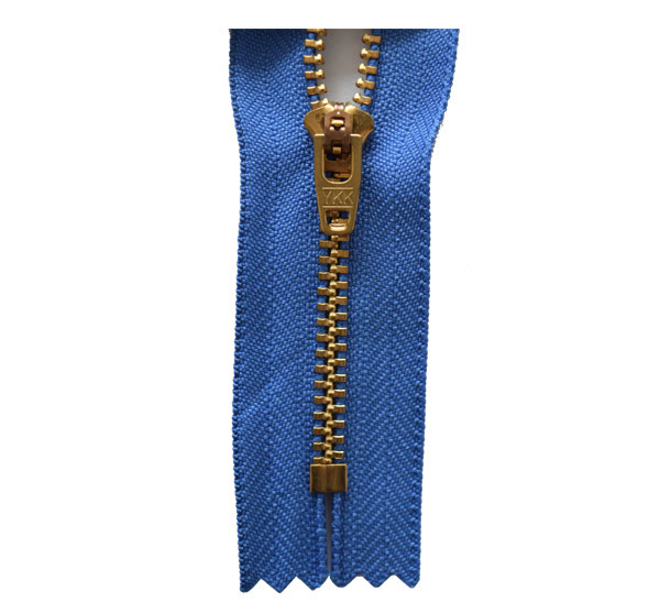 Type 4 Y Gold-Copper Closed-End Zipper