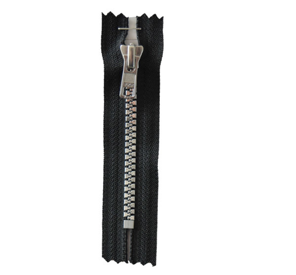 No. 5 resin VS mirror open-tail zipper, LF-SIL