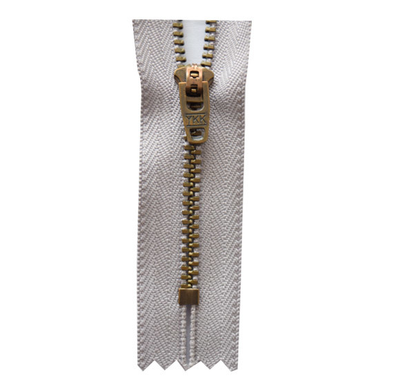 No. 3 Y Bronze Tooth Closed Tail Zipper, GSN8 Semi-automatic Head