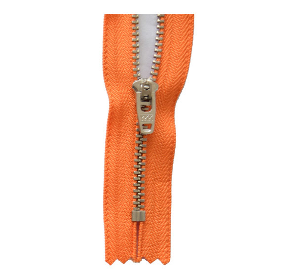 No nickel zipper, GSN8 semi-automatic head for type 3 Y white copper teeth