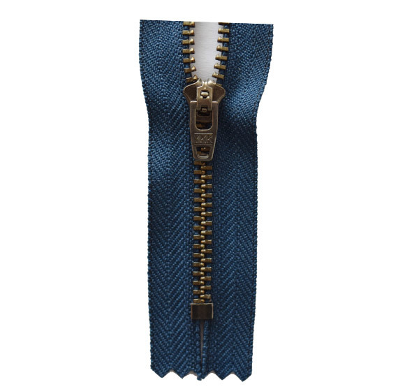 No. 4 Y Grey-leached Teeth Closed-tail Zipper, GSN8 Semi-automatic Head