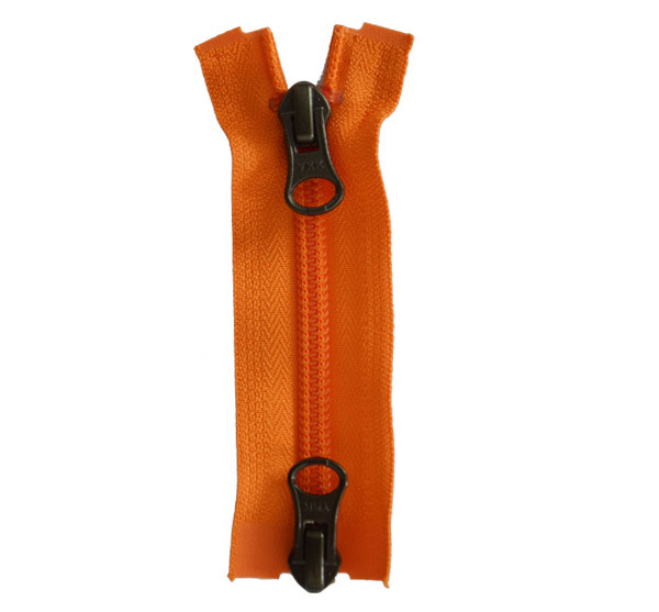 Nylon No.5 Double Open Tail Zipper