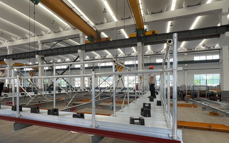 Load Test of Shanxi Huozhou Guoneng Boiler Maintenance Platform