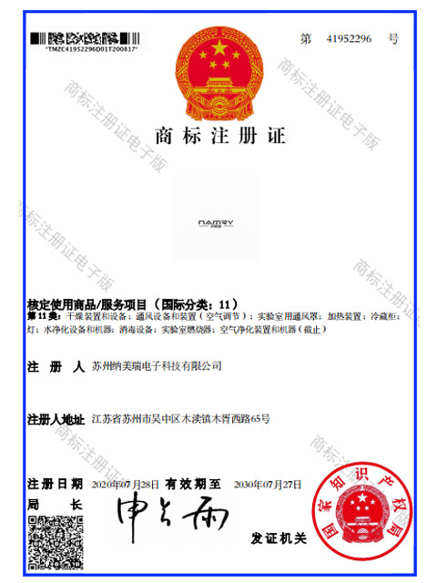 商標(biāo)注冊(cè)證