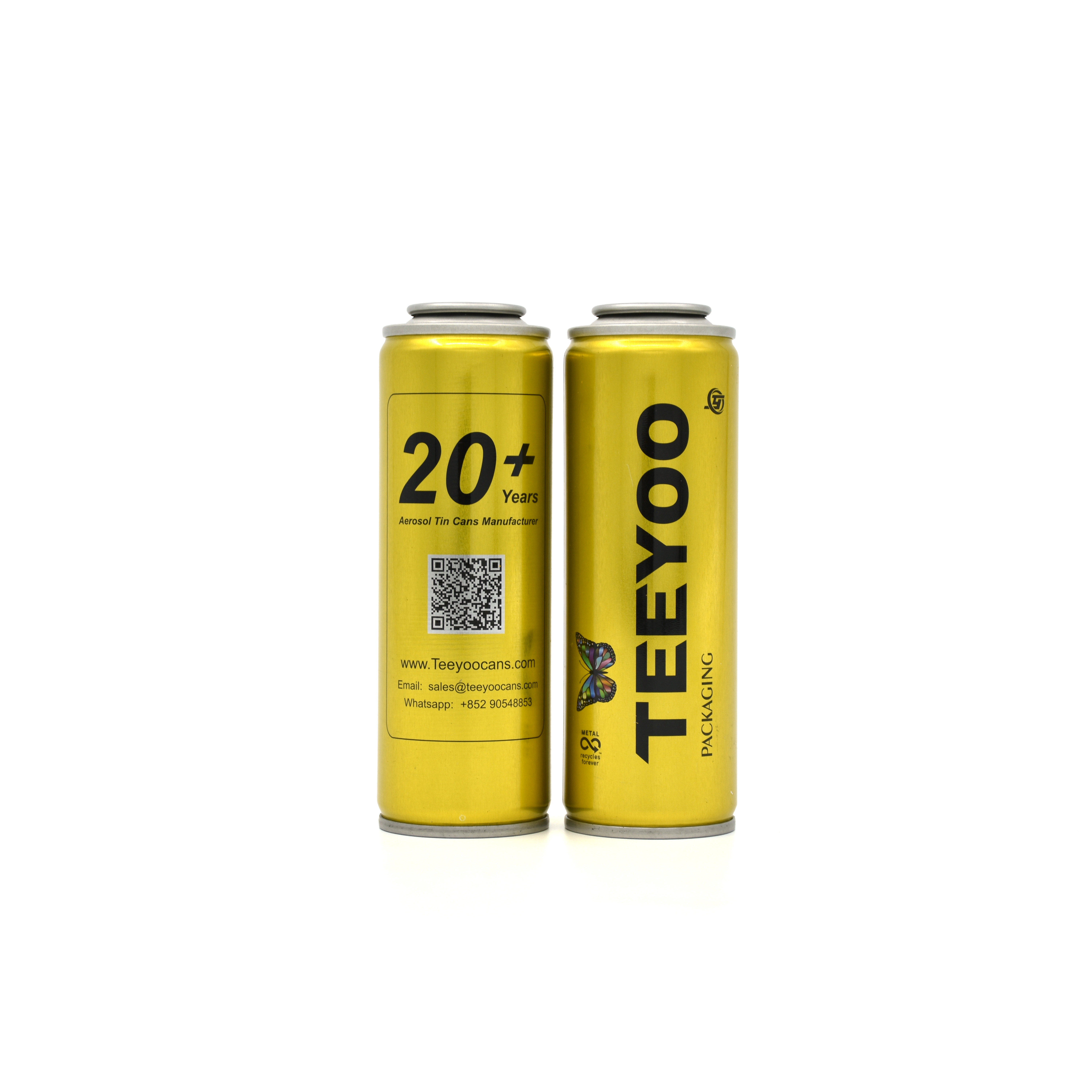 Φ45mm Tinplate Aerosol cans