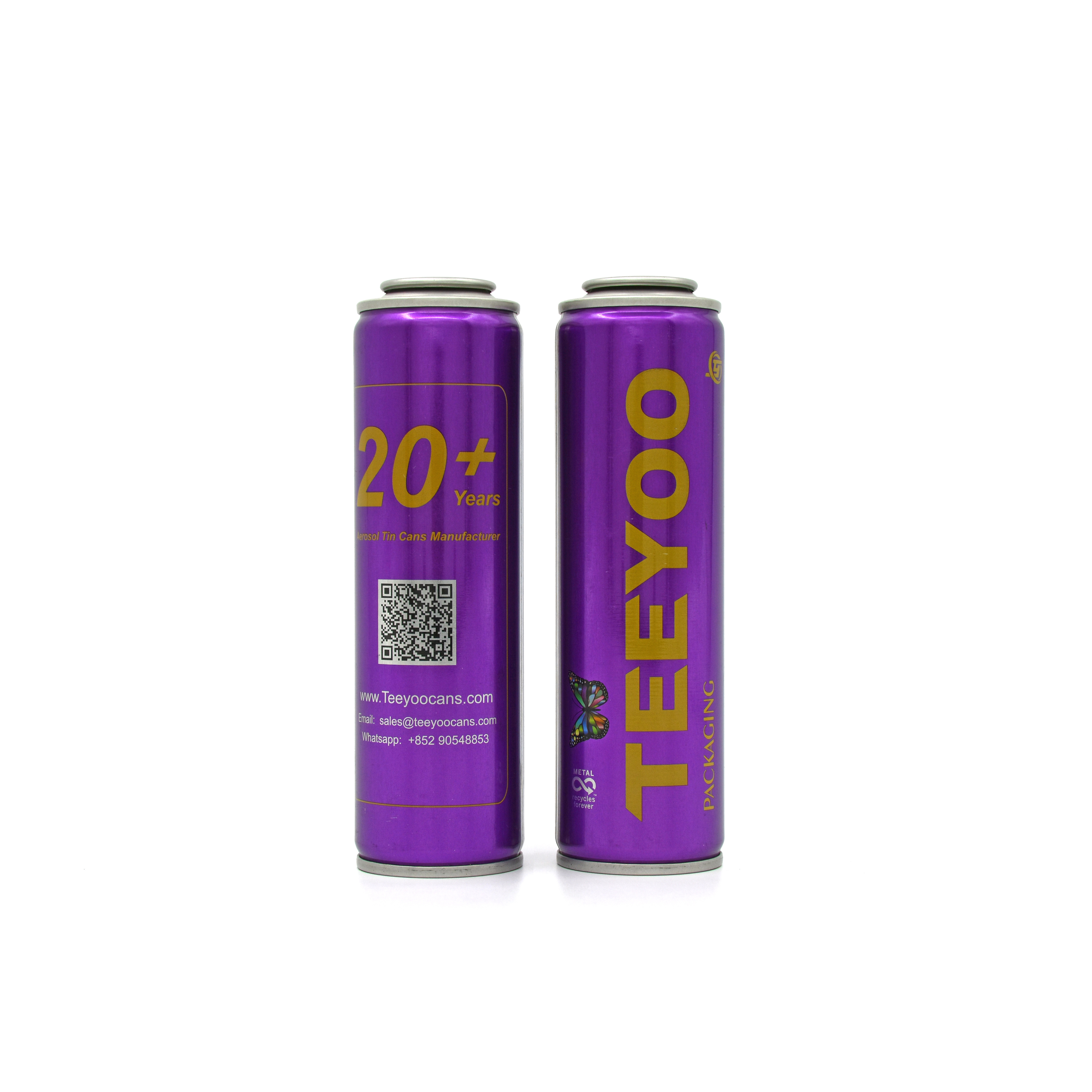 Φ45mm Tinplate Aerosol cans