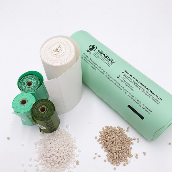 Compostable plastic bags