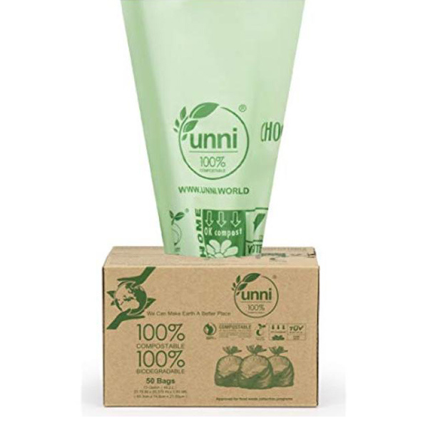 Compostable garbage bag