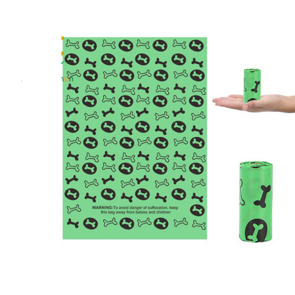 Corn Starch Made 100% Compostable Dog Waste Bags