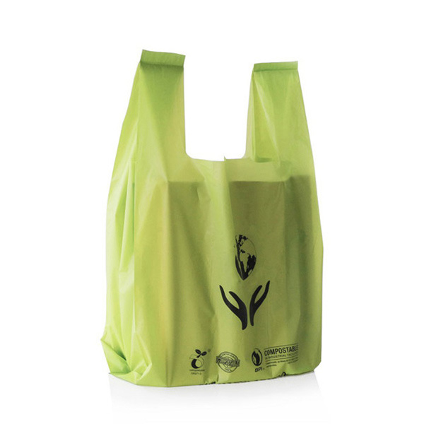 Compostable T-Shirt Shopping Bags