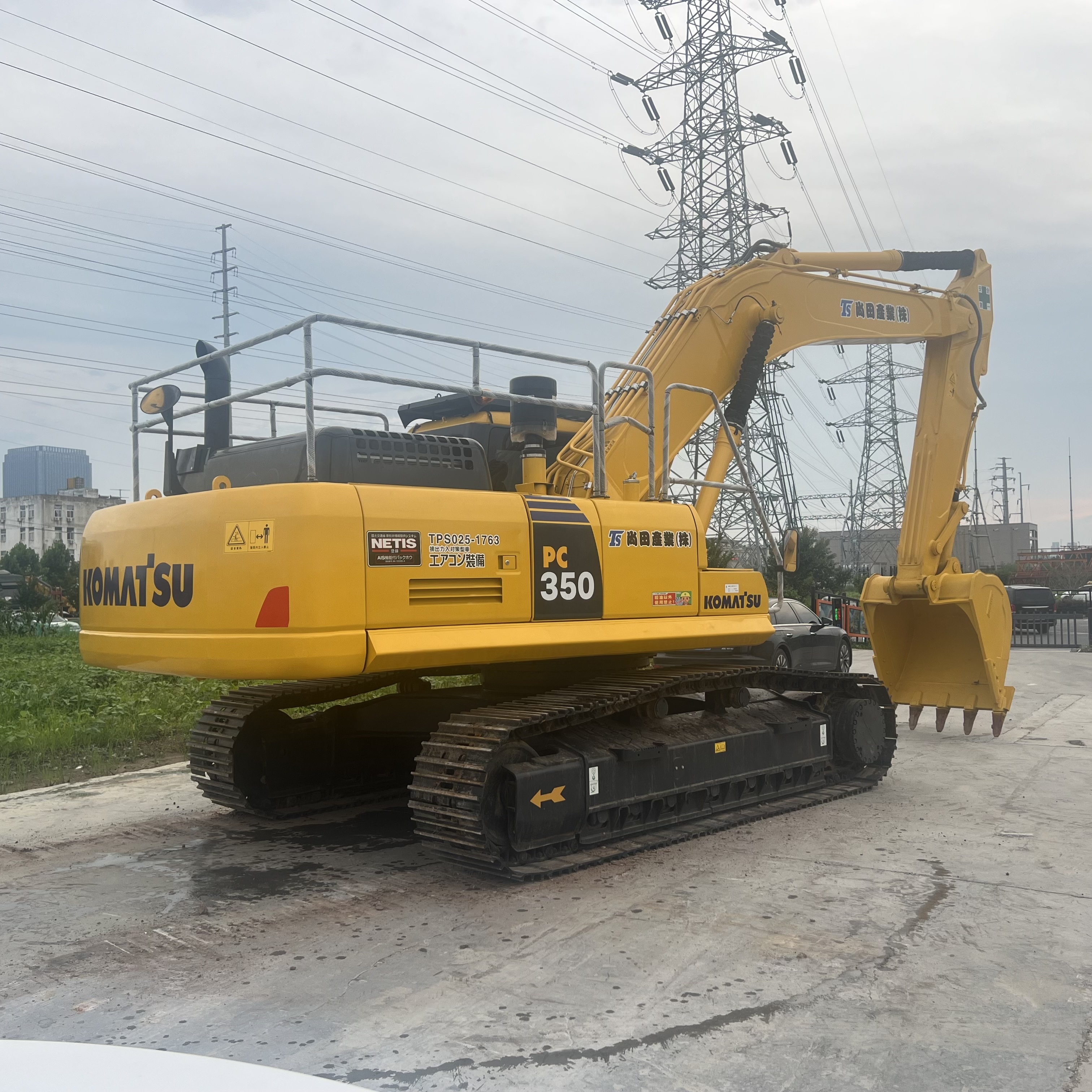 Cheap Price Japanese Used Komatsu PC350 35ton Large Crawler Excavator Secondhand Komatsu 35ton Heavy Digger Low HoursFor Sale