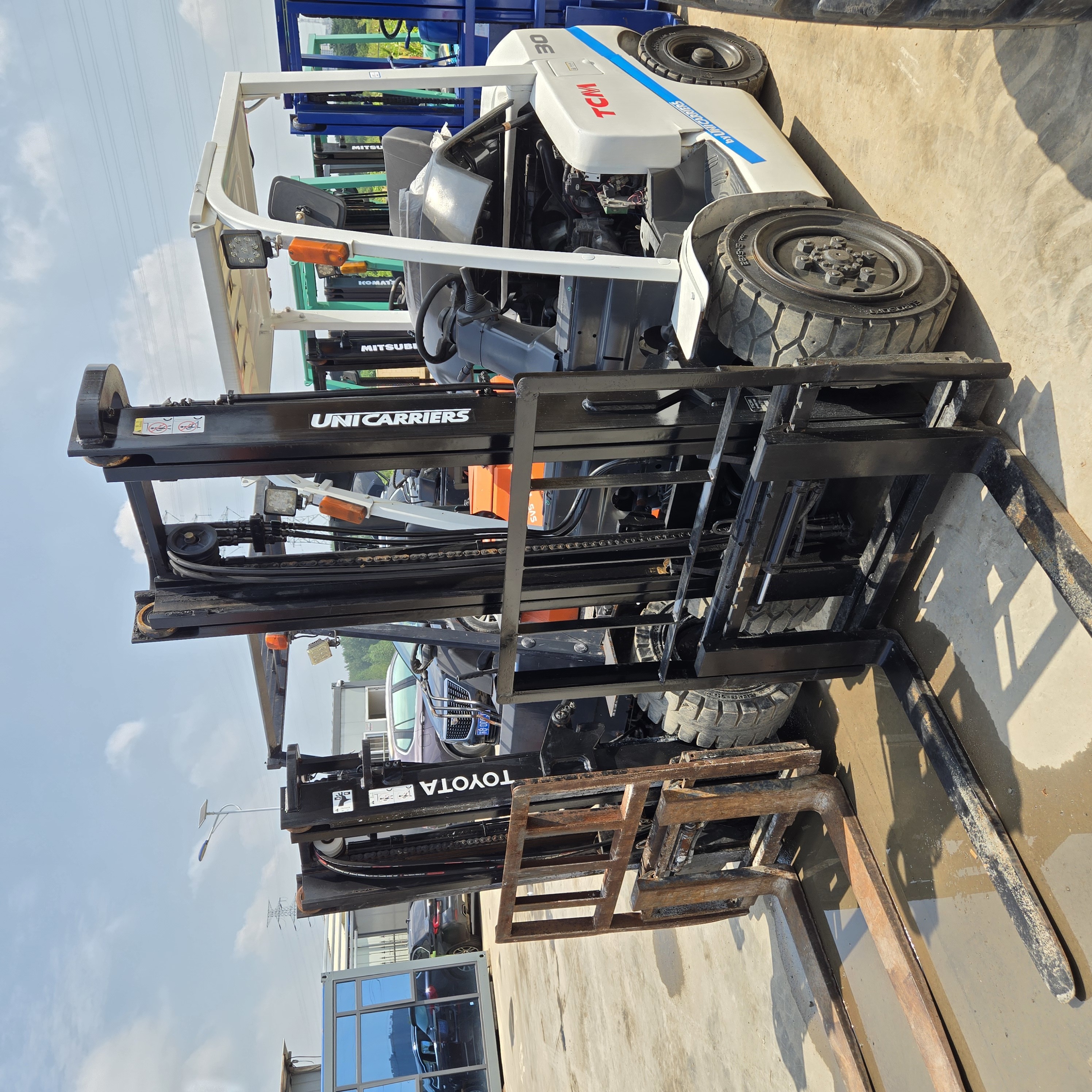 TCM Used Forklift 2.5 Ton Lifted 4 meters Japan Made USED FORKLIFT TCM in Stock