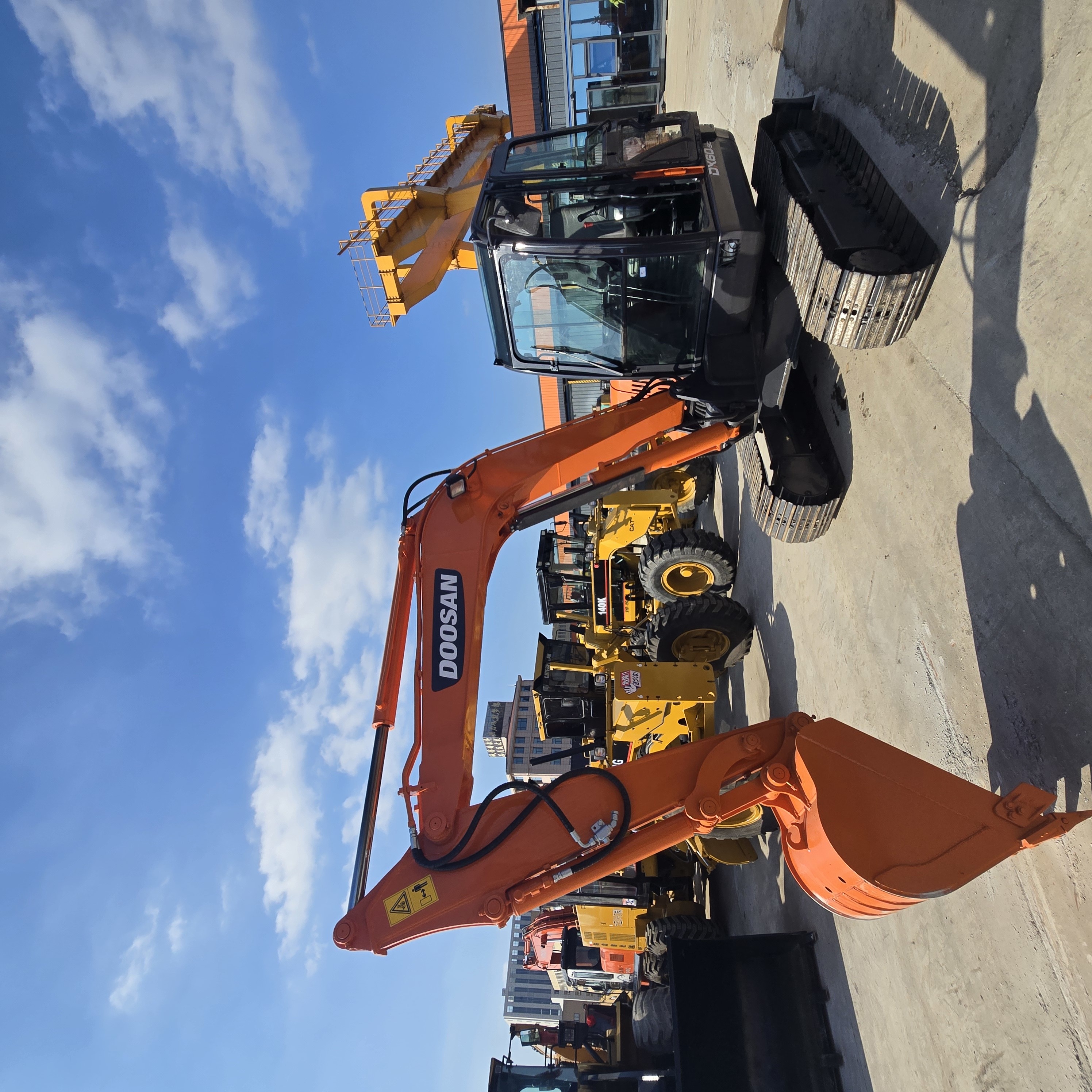 Newly Arrived Used Excavators Doosan DX60 Korea Made Original Crawler Excavators Doosan DX60 Construction Machinery in Stock