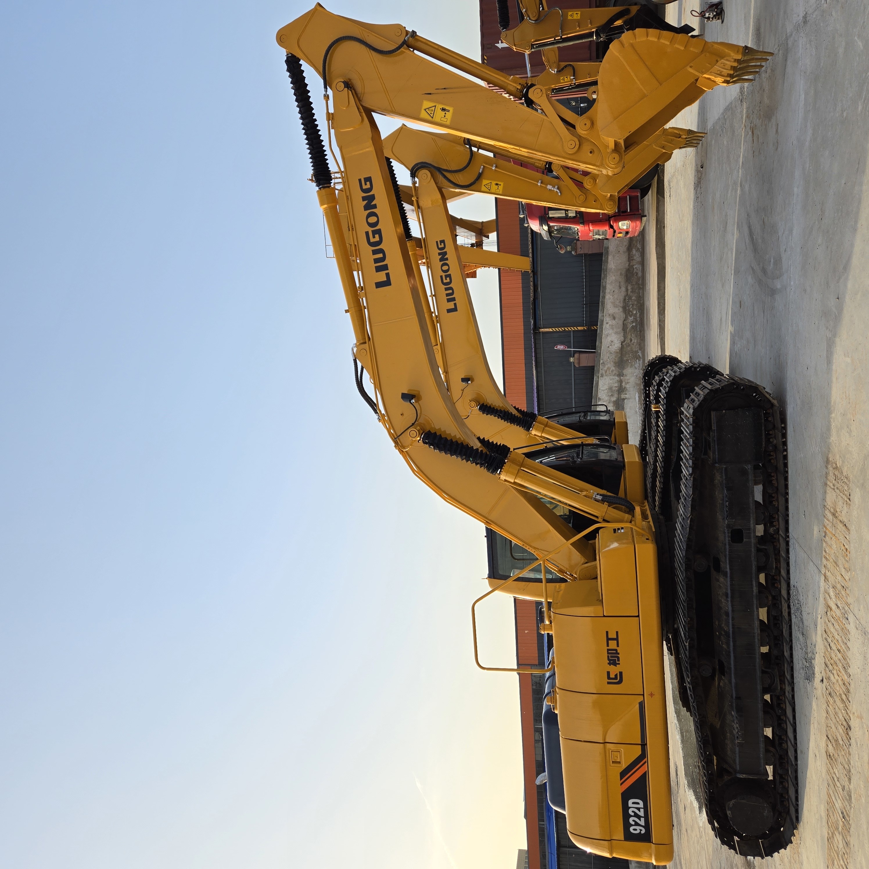 used excavators in hefei china excavator liugong used 922D excavator 22 ton for sale