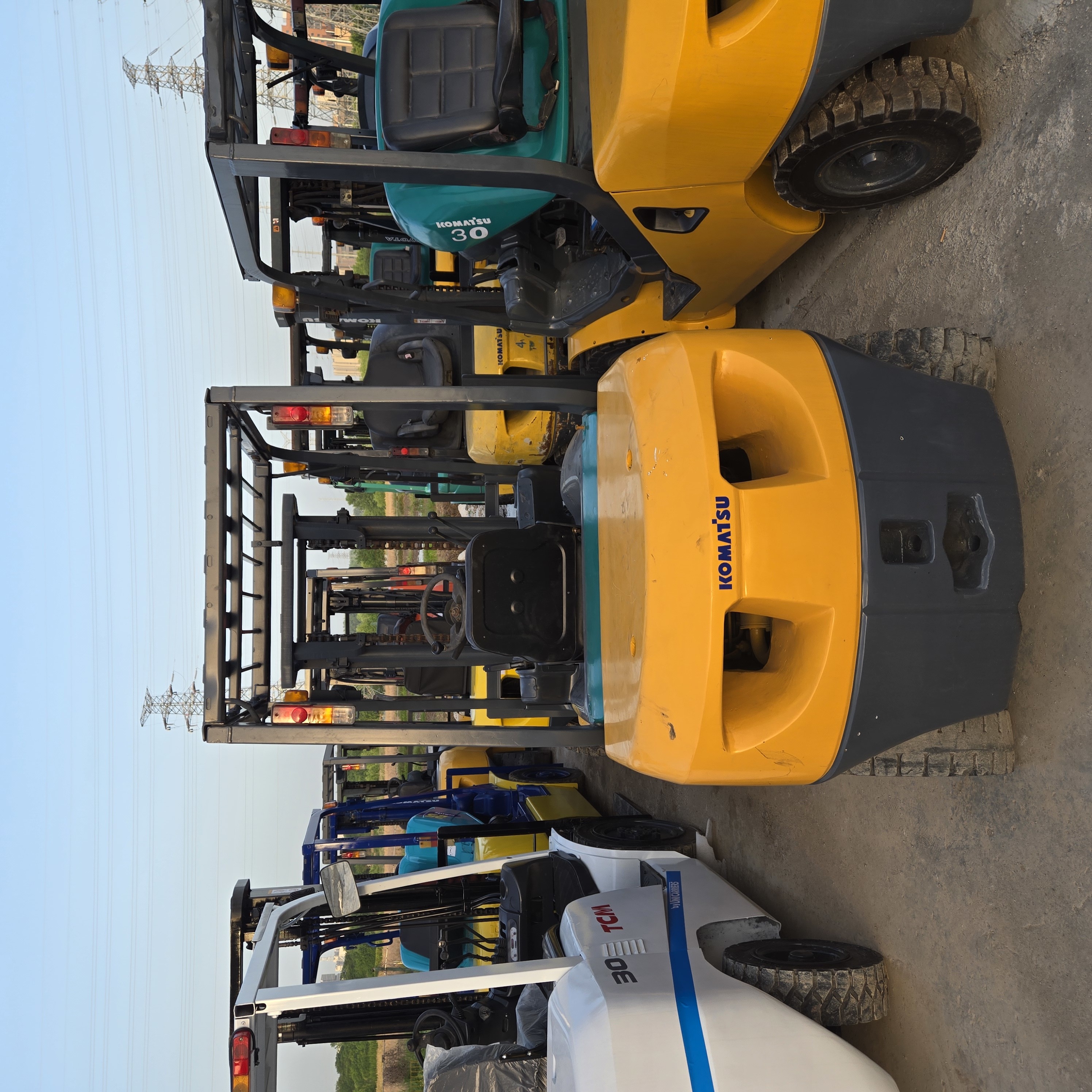 Used Forklift Komatsu machinery 3 ton Komatsu FD30 with Low Price