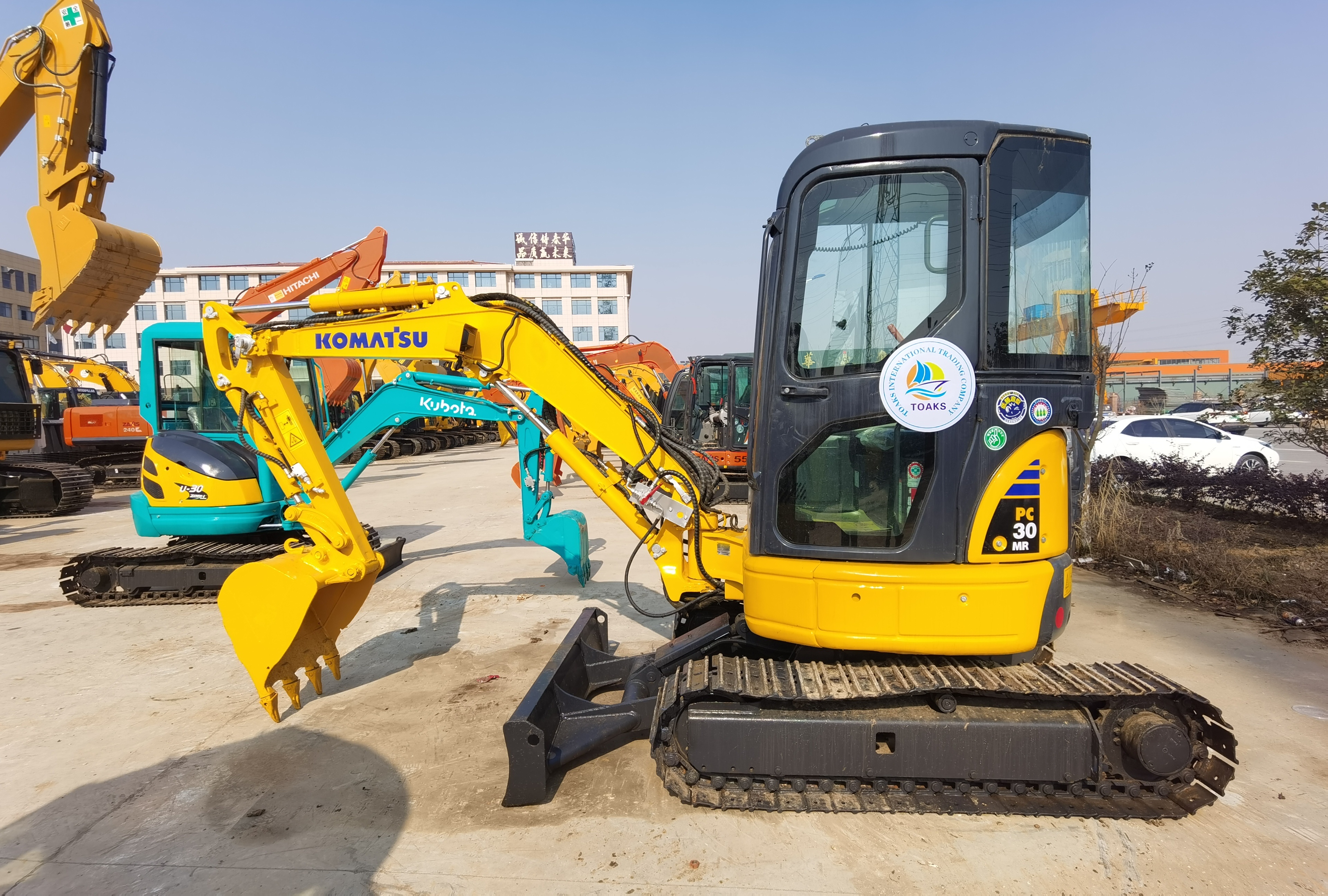 Good Condition Used Komatsu Pc30 Excavators Diggers Earthmoving Machine Secondhand Komatsu Pc Pc 35 Pc 300 Excavadora For Sale