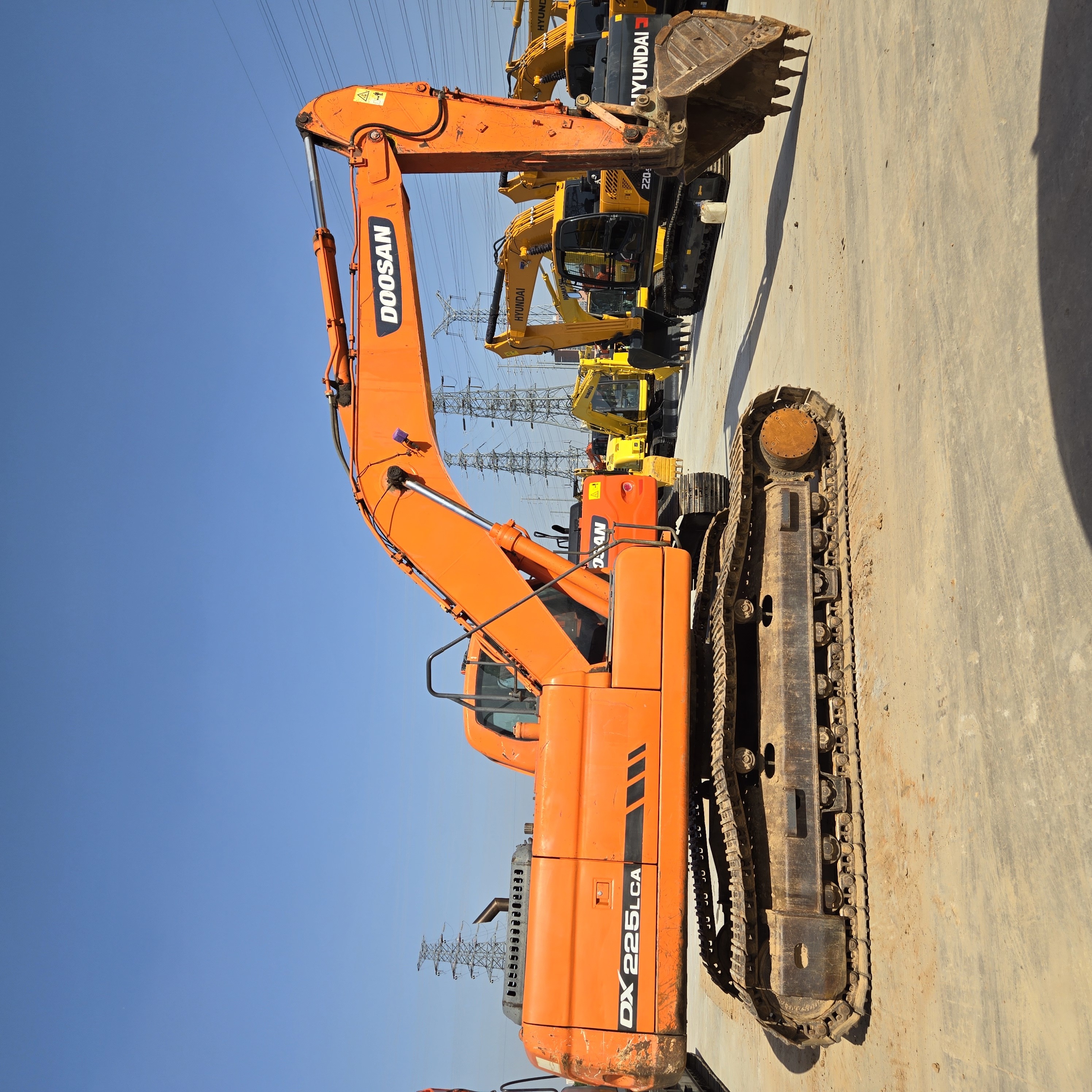 Used Excavator Doosan DX225 DX225LCA Used Doosan Hydraulic Excavator Used Excavator Multifunction
