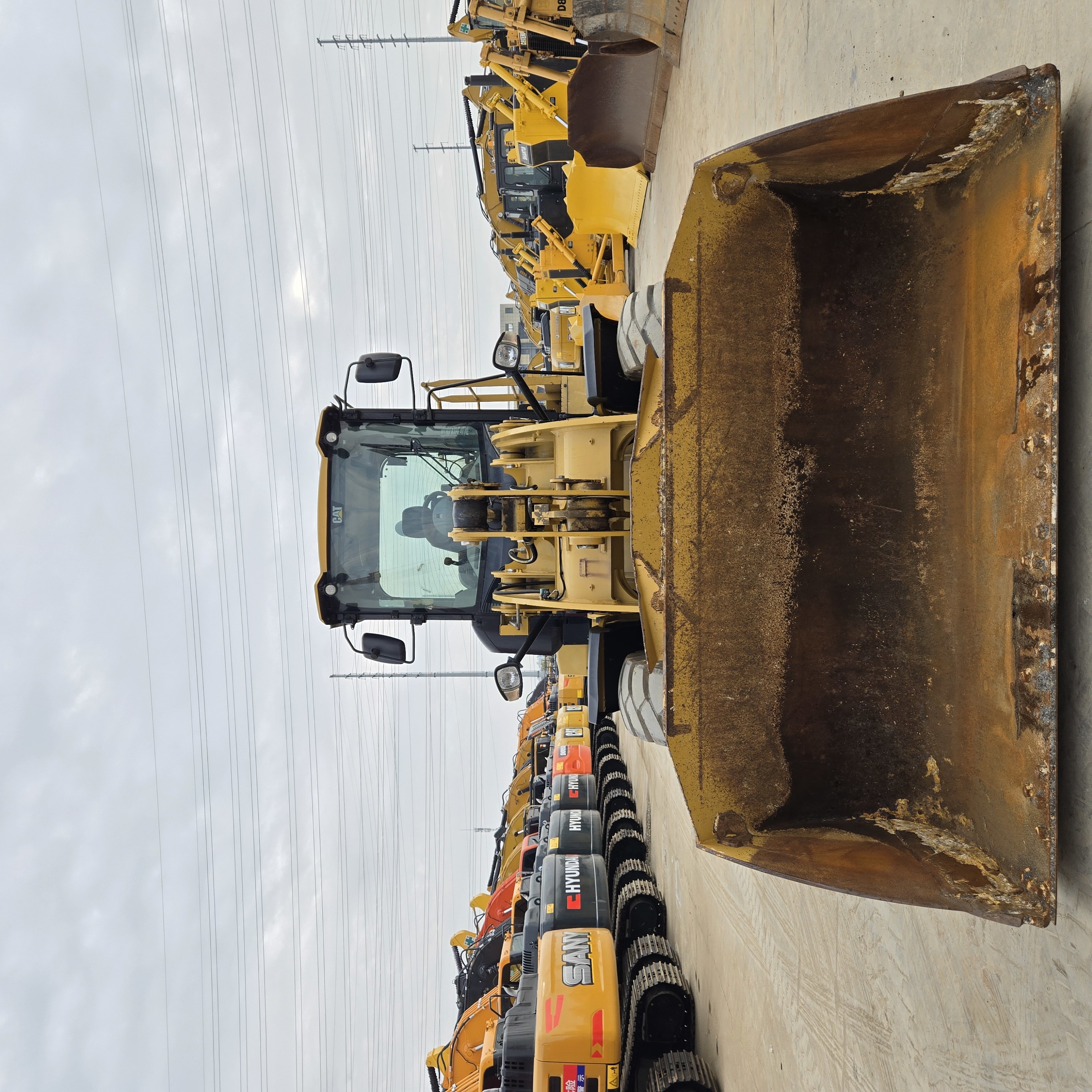 Used caterpillar 924k wheel loader cat loaders 924 construction machines for sale original condition work well