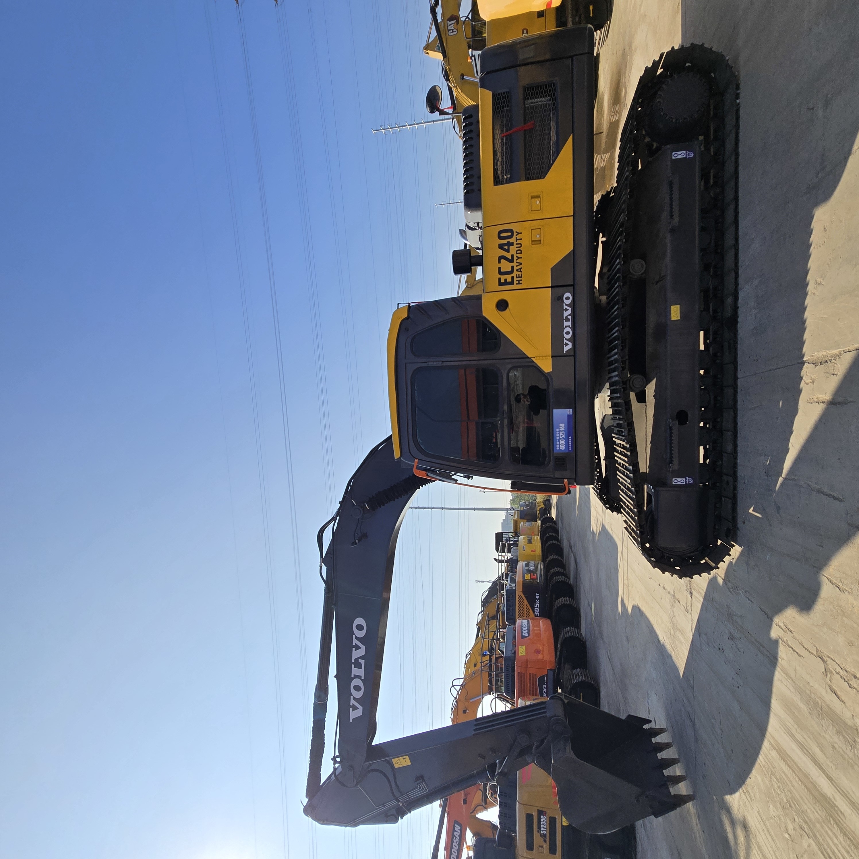 used excavator ec240 high quality second-hand excavator ec240 construction machinery ec240 in stock for sale cheapec240