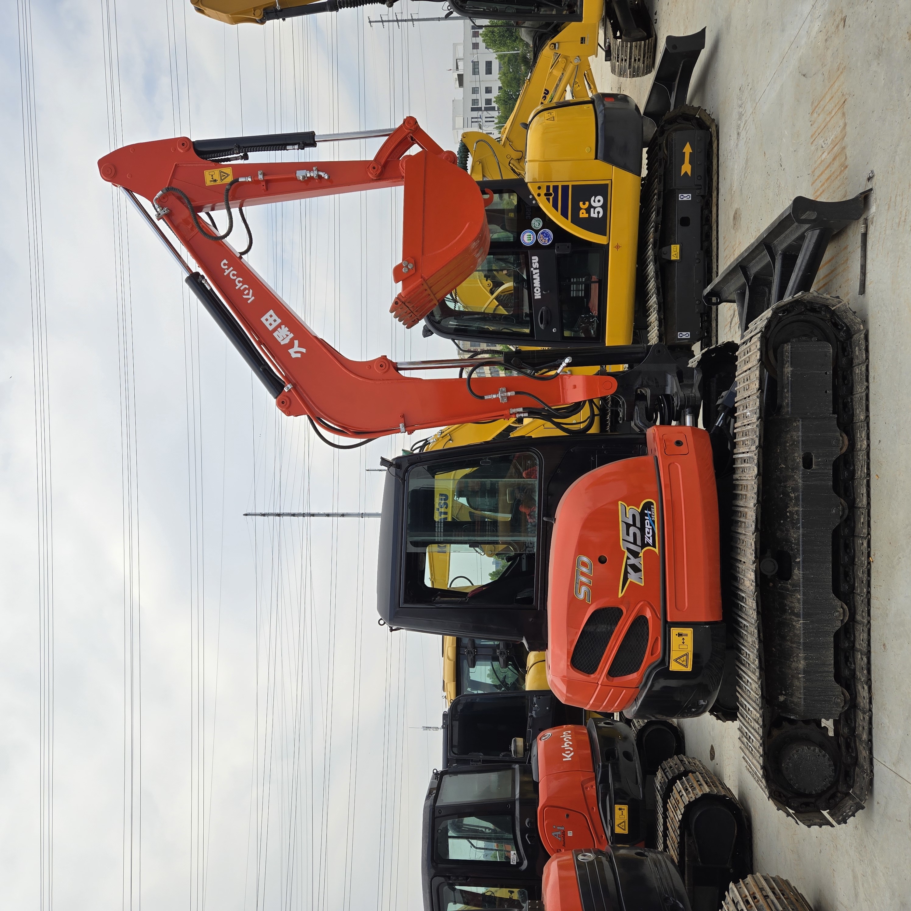 japan used kubota kx155-5 excavator Original Mini Excavator With High Digger Power Kubota Kx155 Used Excavator