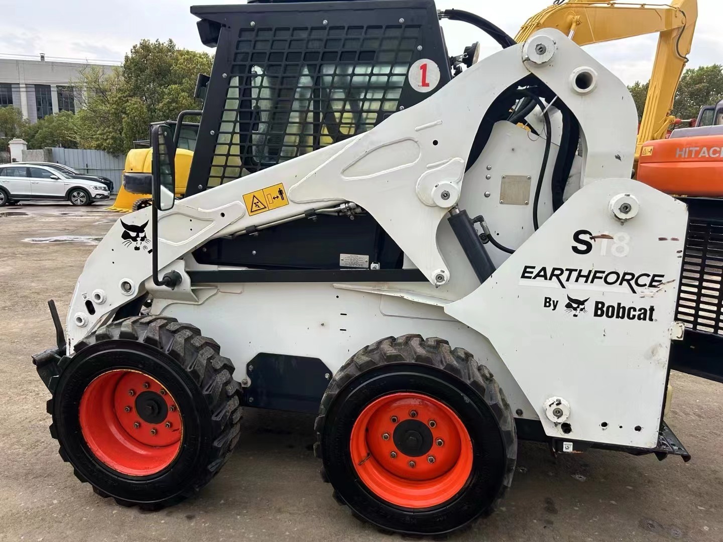 Cheap and practical Diesel engine used Bobcat S18 skid steer loader on hot sale