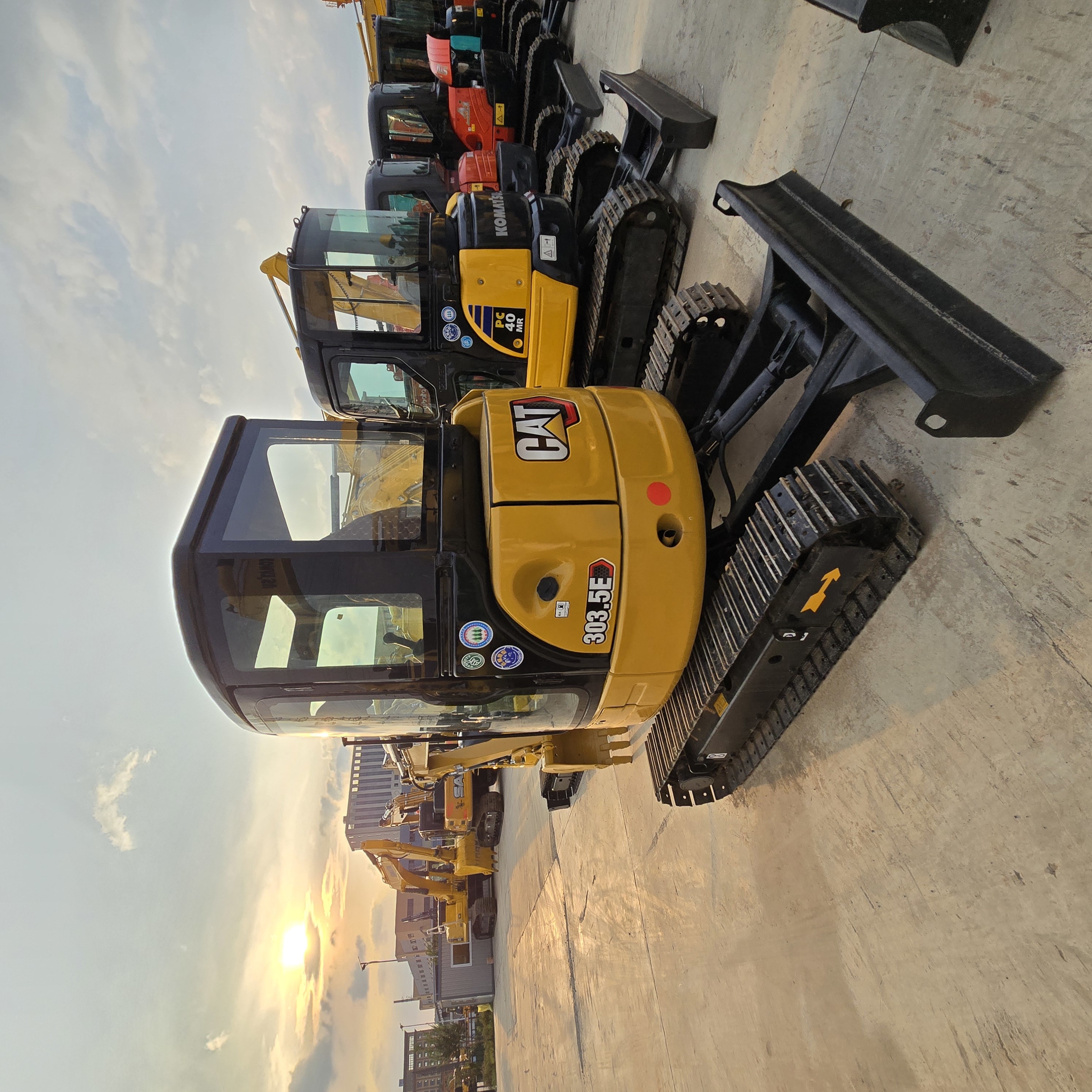 Cat 303.5C excavator 303.5e used caterpillar excavator SecondHand mini cat 303.5 in good condition excavator