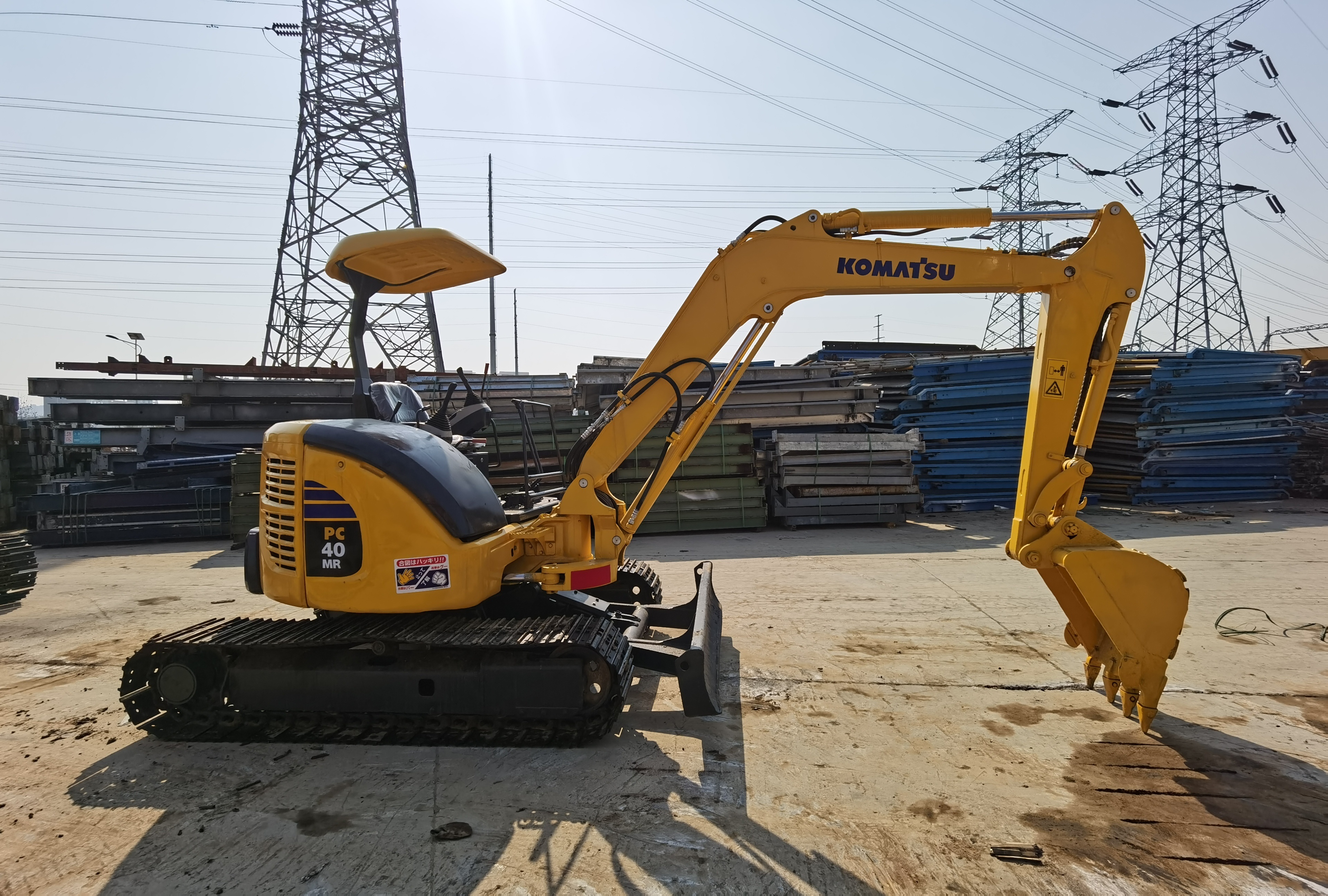 Komatsu PC40MR Used komatsu crawler excavator 4ton price second hand pc 40mr mini excavadora for sale